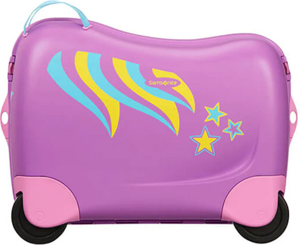 מזוודת רכיבה לילדים Dream Rider Ride-On מבית Samsonite דגם Pony סגול