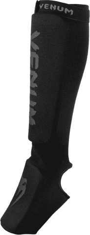 מגני רגליים Venum Kontact Shin Guards – Black/Black מידה M