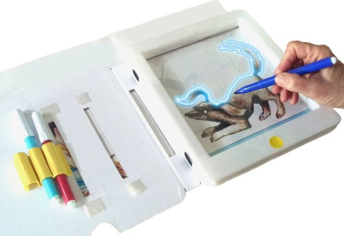 לוח ציור מואר רב פעילות מבית דיאמנט