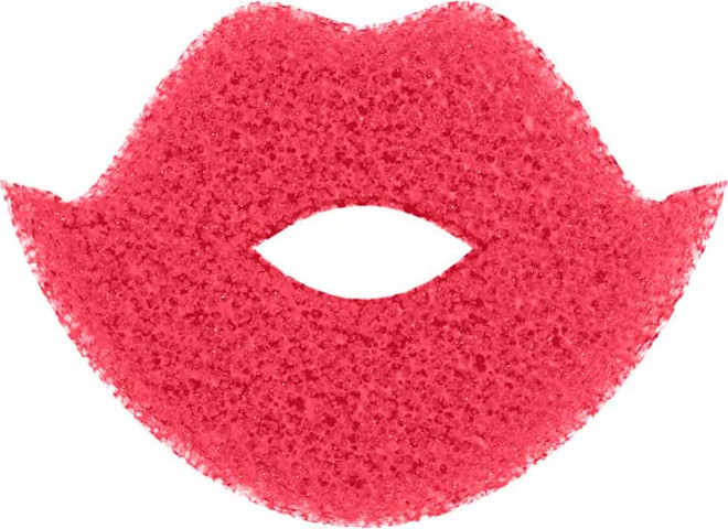 כרית קרצוף KISS אדום