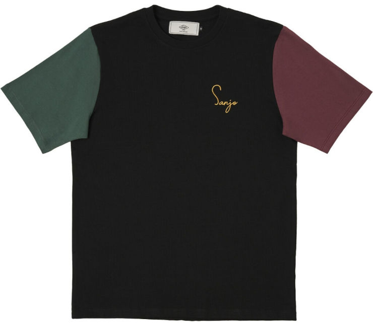 חולצה קצרה יוניסקס 1954 Multicolor T-shirt Black