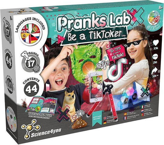 ערכת מדע - איך להיות טיקטוקר - Science4you