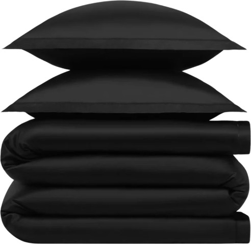 סט מצעים זוגי צבע שחור 200X220 דגם Caviar מבית Hollandia - Amalia