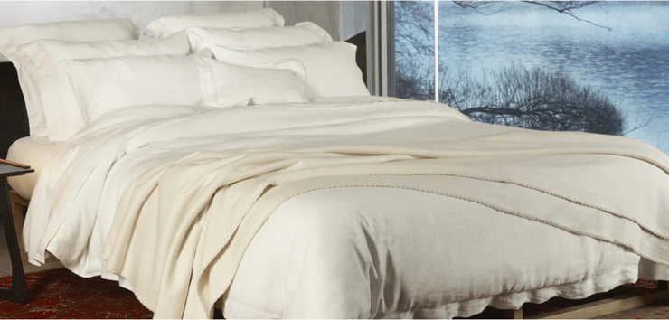 סט מצעים ליחיד צבע לבן 150X200 דגם Maia מבית Hollandia – Amalia