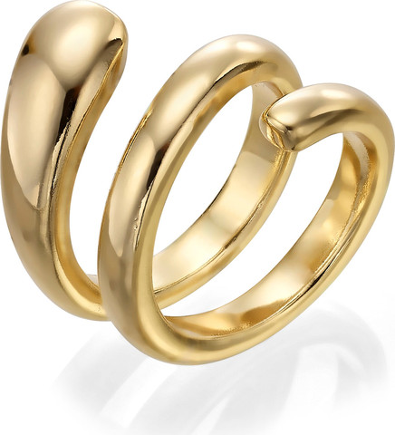 Bold Spiral טבעת זהב