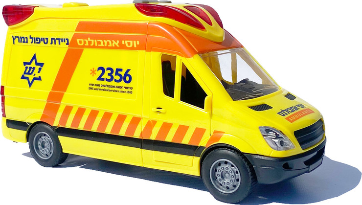צעצוע של יוסי אמבולנס ניידת טיפול נמרץ