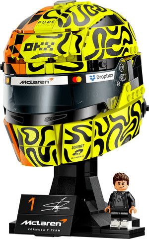 לגו Editions Vehicles – הקסדה של LEGO נוריס מ-McLaren Mastercard F1® Team (43023) lego