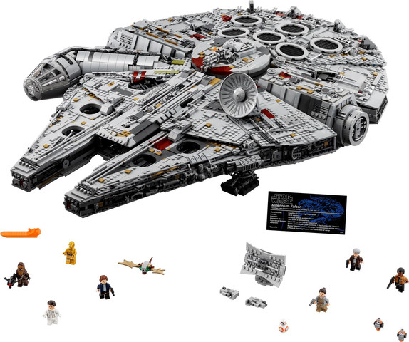 לגו מלחמת הכוכבים מילניום פלקון ענק 75192 - Lego