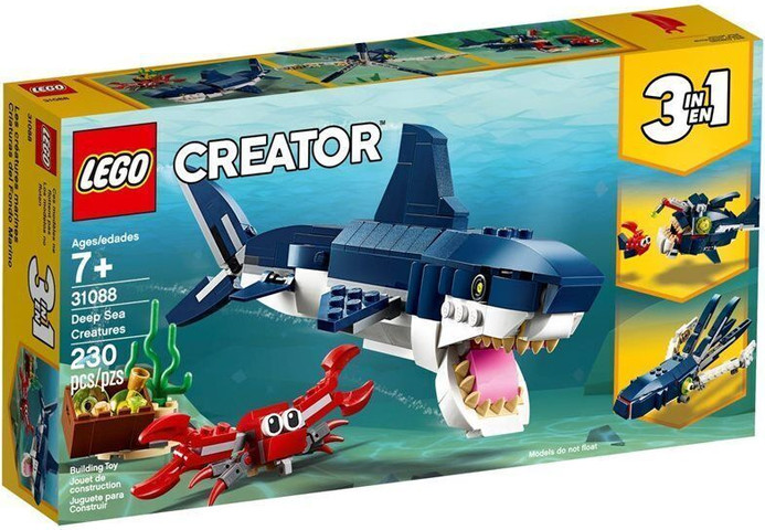 לגו קריאטור יצורי הים העמוק 3-ב-1 31088 - Lego