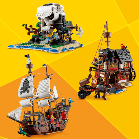 לגו קריאטור ספינת פיראטים 31109 - Lego