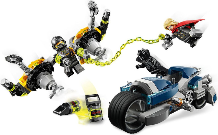 76142 Avengers Speeder Bike Attack - Lego
