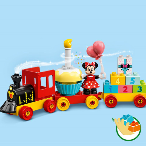 לגו דופלו רכבת יום הולדת מיקי ומיני 10941 - Lego