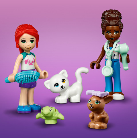 לגו חברות מרפאה לחיות מחמד 41695 - Lego