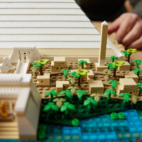 לגו ארכיטקטורה הפירמידה הגדולה של גיזה 21058 - Lego