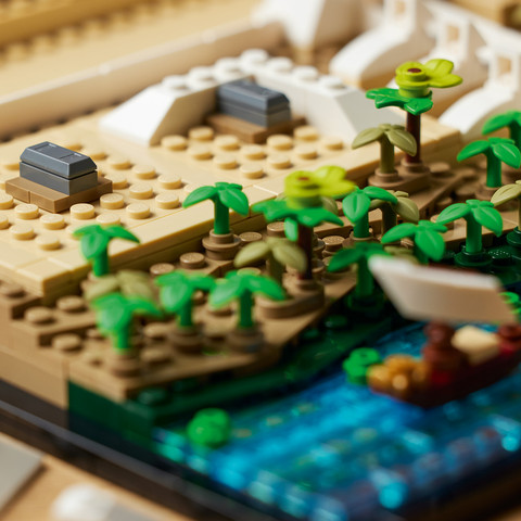 לגו ארכיטקטורה הפירמידה הגדולה של גיזה 21058 - Lego