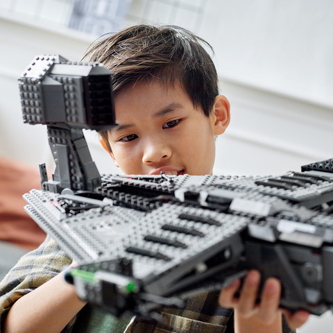 לגו מלחמת הכוכבים חללית הג'אסטיפייר 75323 - Lego