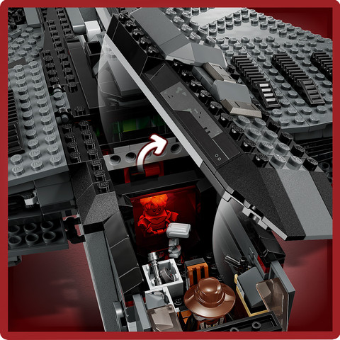 לגו מלחמת הכוכבים חללית הג'אסטיפייר 75323 - Lego