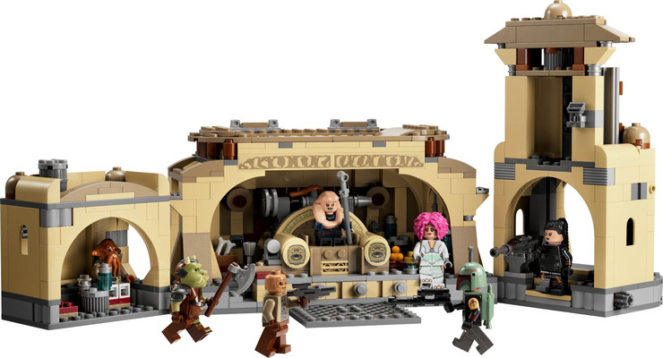 לגו מלחמת הכוכבים חדר כס המלכות של בובה פט 75326 - Lego