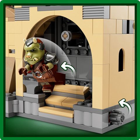 לגו מלחמת הכוכבים חדר כס המלכות של בובה פט 75326 - Lego