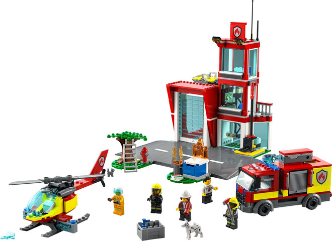 לגו סיטי תחנת כיבוי אש 60320 - Lego