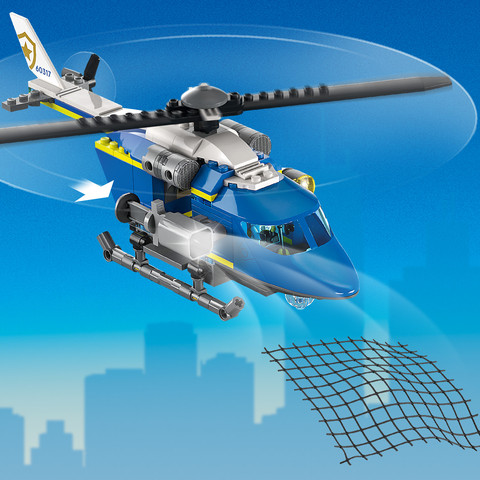 לגו סיטי מרדף משטרתי בבנק 60317 - Lego