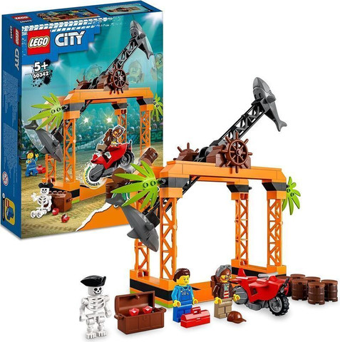 לגו סיטי אתגר פעלולי מתקפת הכריש 60342 - Lego