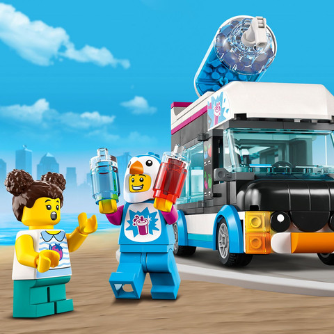 לגו סיטי אוטו גלידה של פינגווין 60384 - Lego