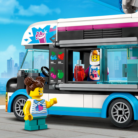 לגו סיטי אוטו גלידה של פינגווין 60384 - Lego