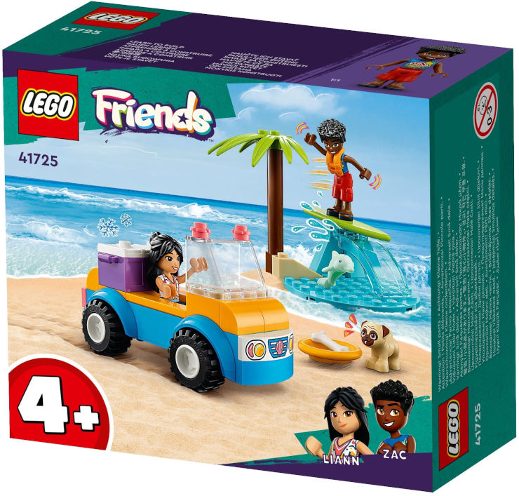 לגו חברות - כיף בחוף עם טרקטורון  41725