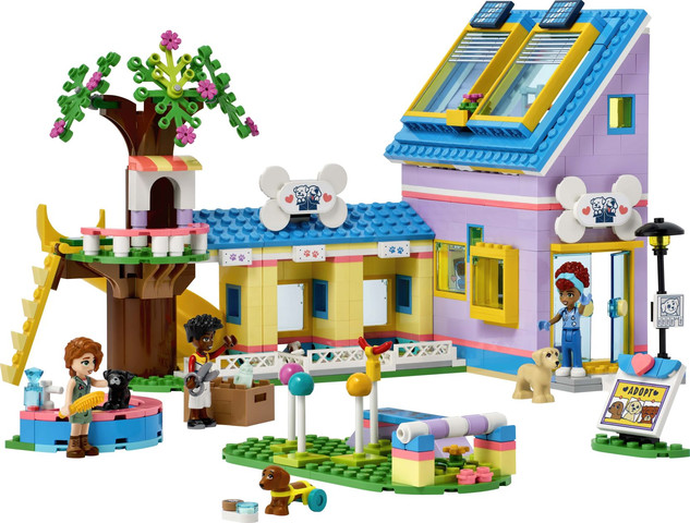לגו חברות מרכז להצלת כלבים 41727 - Lego