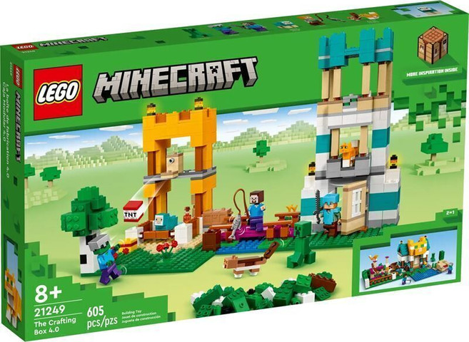 לגו מיינקראפט תיבת היצירה 4.0 21249 - Lego