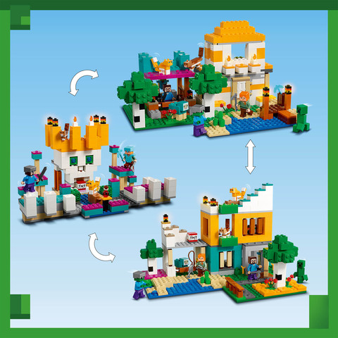 לגו מיינקראפט תיבת היצירה 4.0 21249 - Lego