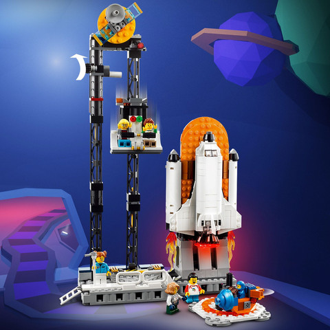 לגו קריאטור רכבת הרים בחלל 31142 - Lego