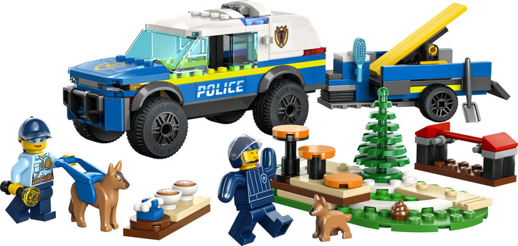 לגו סיטי איזור אימון לכלבי משטרה 60369 - Lego