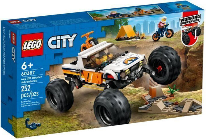 לגו סיטי הרפתקאות עם רכב שטח 60387 - Lego