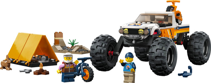 לגו סיטי הרפתקאות עם רכב שטח 60387 - Lego