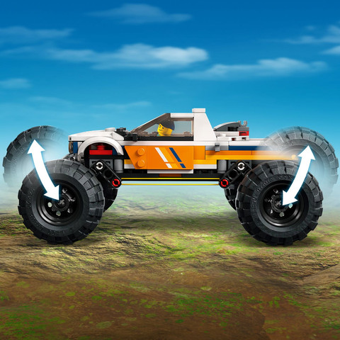 לגו סיטי הרפתקאות עם רכב שטח 60387 - Lego