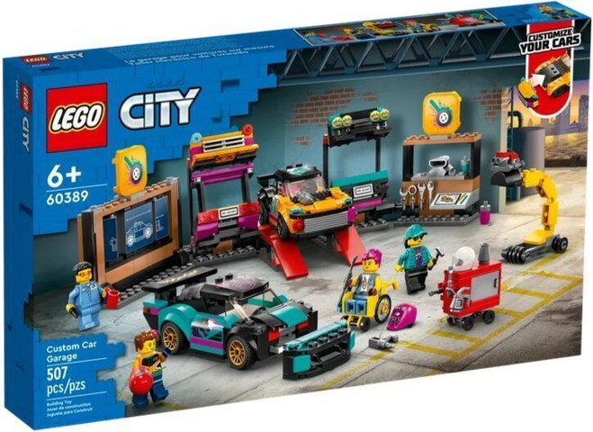 לגו סיטי מוסך למכוניות מעוצבות 60389 - Lego