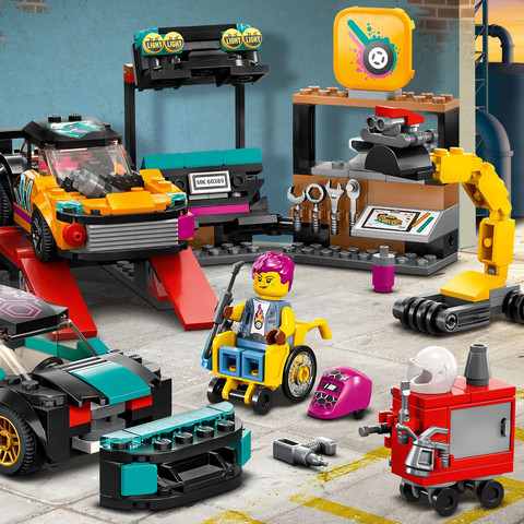 לגו סיטי מוסך למכוניות מעוצבות 60389 - Lego