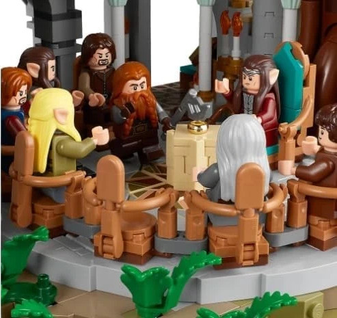 לגו אייקונים שר הטבעות ריוונדל 10316 - Lego