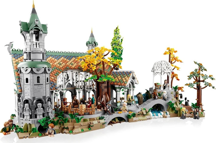 לגו אייקונים שר הטבעות ריוונדל 10316 - Lego