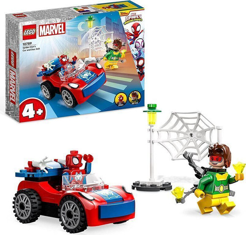 לגו גיבורי על - המכונית של ספיידרמן ודוק 10789 - Lego