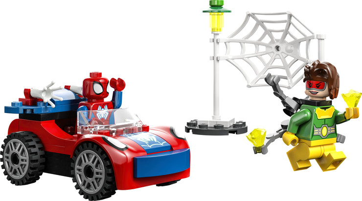 לגו גיבורי על - המכונית של ספיידרמן ודוק 10789 - Lego