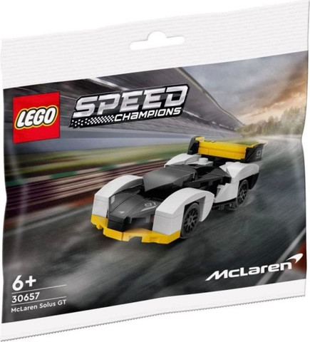 לגו 30657 מקלארן סולוס גי טי | LEGO 30657 McLaren Solus GT Speed Champions