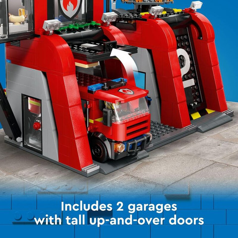 לגו סיטי תחנת כיבוי עם כבאית 60414 - Lego