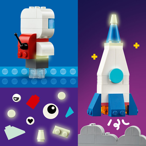 לגו קלאסיק כוכבי לכת יצירתיים בחלל 11037 - Lego