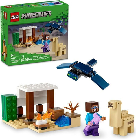 לגו מיינקראפט - משלחת המדבר של סטיב 21251 - Lego