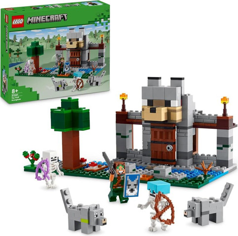 לגו מיינקראפט מעוז הזאבים 21261 - Lego