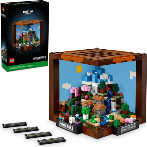 לגו מיינקראפט שולחן יצירה 21265 - Lego
