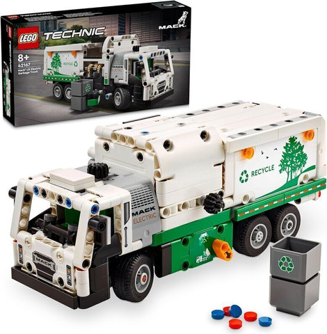 לגו טכניק משאית לאיסוף אשפה 42167 - Lego